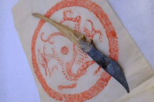 中国外科手术史最早的外科手术刀具实物“新石器时代晚期青铜骨柄手术刀”